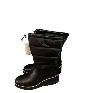 Cole Haan Black Winter & Rain Boots